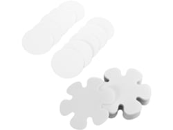 20 apliques de tela con estampado de margaritas para ropa, duraderos y fáciles de aplicar para decorar prendas de vestir y