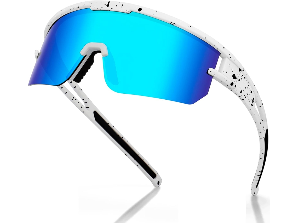 Gafas De Sol De Ciclismo Polarizadas Uv400 Para Hombres Y Mujeres Gafas De Ciclismo De Bicicleta De Montaña Blanco Gertiz