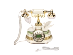 Telefone Rotativo Vintage com Discagem EOOCOO