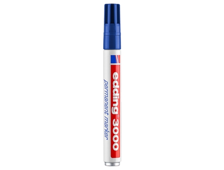 Marcador Grosso Edding 3000 Azul
