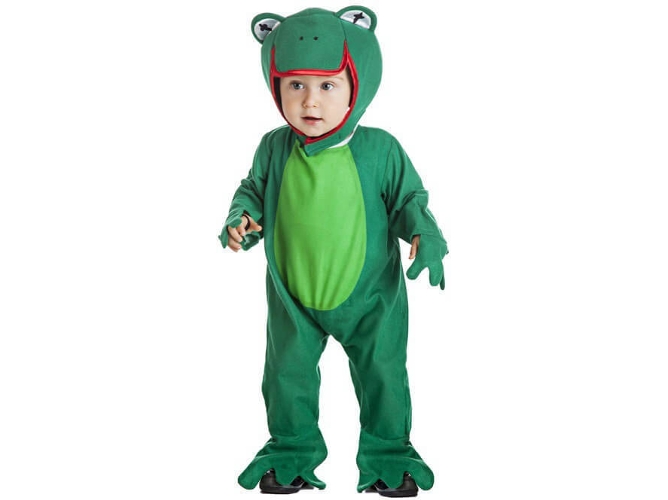 Disfraz de Bebé DISFRAZZES Rana (Talla: 6 a 12 meses)