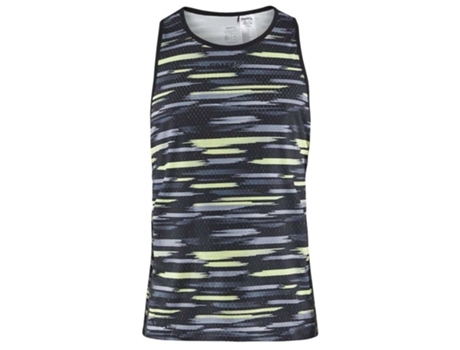 Camiseta sin Mangas de Hombre para Running CRAFT Sin Mangas Ctm Distance Warp Mesh (XL)
