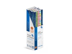 Pack 20 Rollos Papel Regalo Xxl 6m X 70cm Extra Largo, Caja Expositora, Alta Resistencia, Formato Comercial, Listo Para Tienda, Regalos Grandes Cumpleaños Embalaje Tiendas Comercios - Fp Fiesta Paper