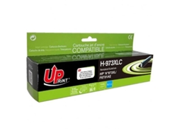 Cartucho de tinta UPRINTJET H-973Xlc C compatible con Hp Cian hasta 7000 páginas