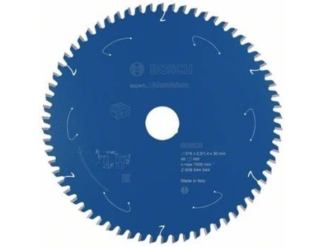 Disco de Sierra Circular BOSCH Para Sierra Sin Cables Expert para Aluminio 216x2/1.4x30 T66 para Sierras Bancada