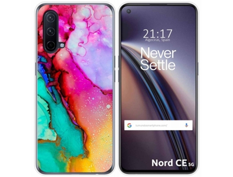 Carcasa OnePlus Nord CE 5G TUMUNDOSMARTPHONE Dibujos Multicolor
