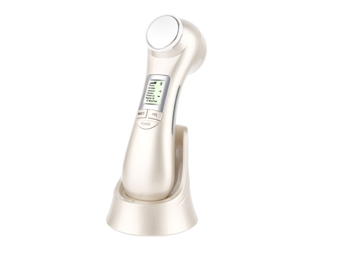 Mesoterapia EMS para la piel, electroporación facial, radiofrecuencia, fototerapia LED, cuidado de la piel MDUG (blanco)
