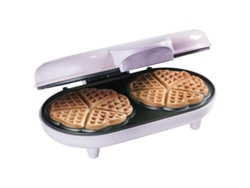 Máquina de Waffle Bestron Gofrera Doble Adwm1000P