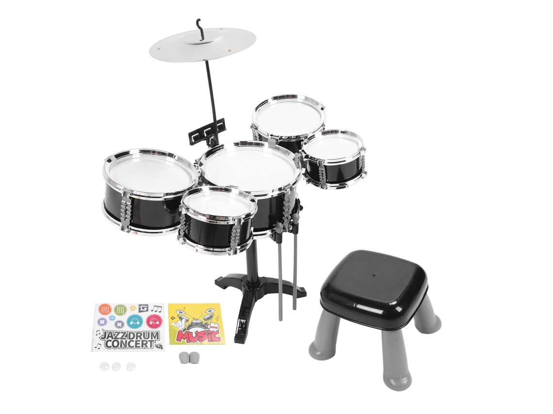 2026-batería De Jazz Para Niños Bebés Juguete De Batería Musical Instrumento Para Principiantes Niños Mayores De 3 Años