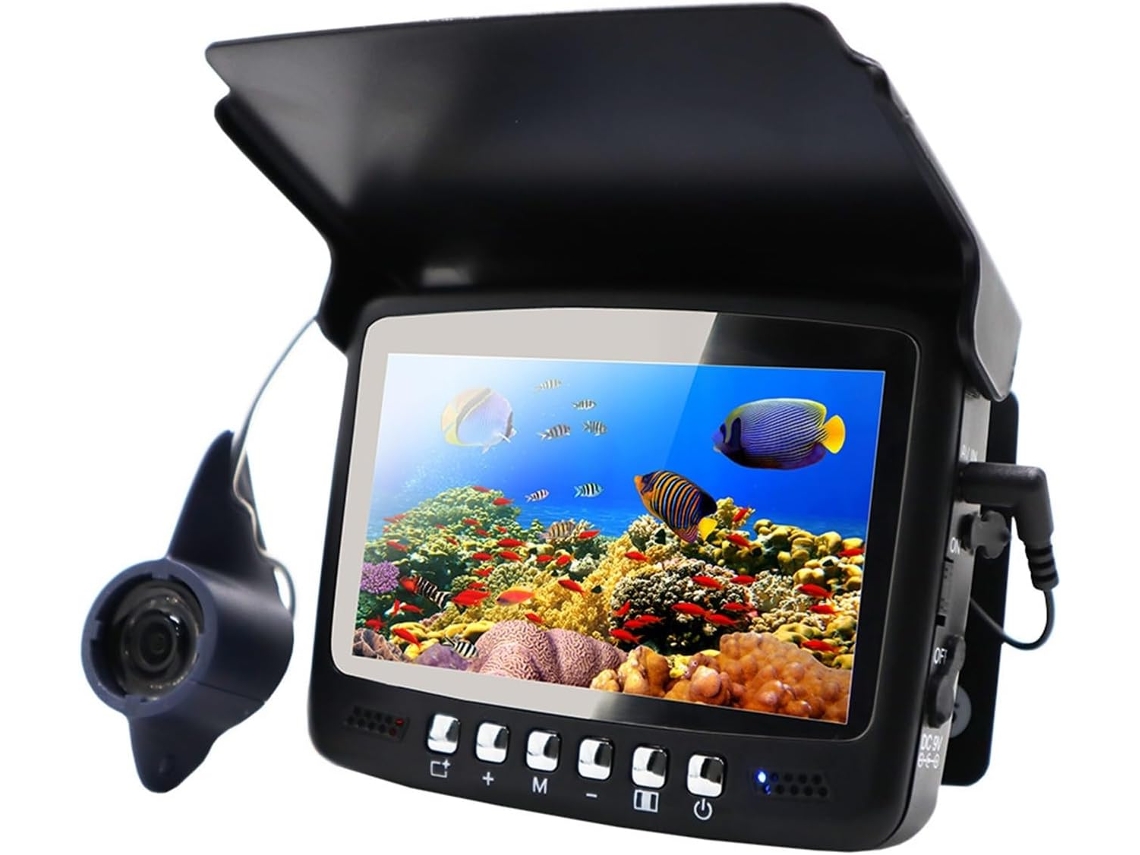 Para Pesca En Hielo, Pesca En Lagos Y Pesca Desde Embarcaciones: Cámara Subacuática Con Monitor.