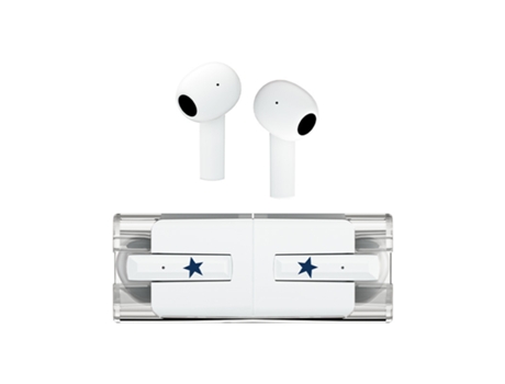Auriculares Bluetooth True Wireless AGTRUM KD-16 (In Ear - Microfone - Blanco)
