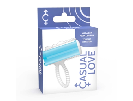 Estimulador CASUAL LOVE Anillo Vibrador (Azul)