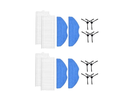 Acessórios de Aspirador 360 S8 S8 Plus Robot Sweeper Aspiradora Hepa Filter Mop Cloth Side Brush