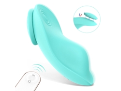 Vibrador De Masaje Magntico Porttil Con Control Remoto Inalmbrico De 9 Frecuencias Para Mujeres (azul)