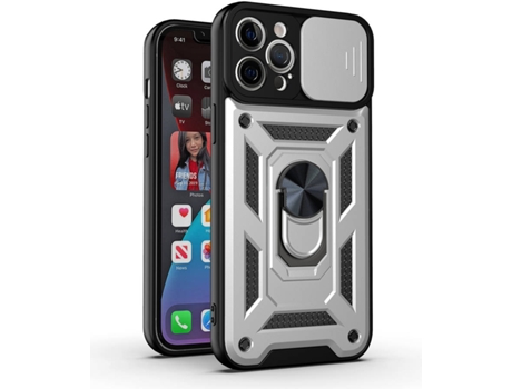 Carcasa iPhone 12 Pro Max LOVEBABYLY Plateado