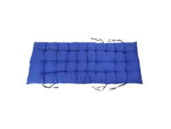 Almofada Longa Para Cadeira De Balanço Poltrona Jardim Plegável 48x170x8cm Confortável