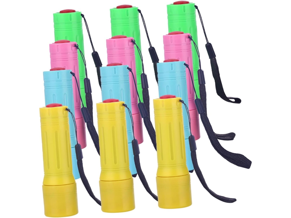 Linterna Led Portátil Recargable De 12 Piezas