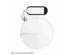 Soporte De Pared Para Router Wifi Mesh Tp-link Deco M5, Soporte De Plástico Para Mantener Los Cables Ordenados, 2 Unidades.