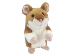 Adorable Peluche De Hámster Marrón De 21 Cm, Regalo Para Niños Con Relleno De Algodón Pp.
