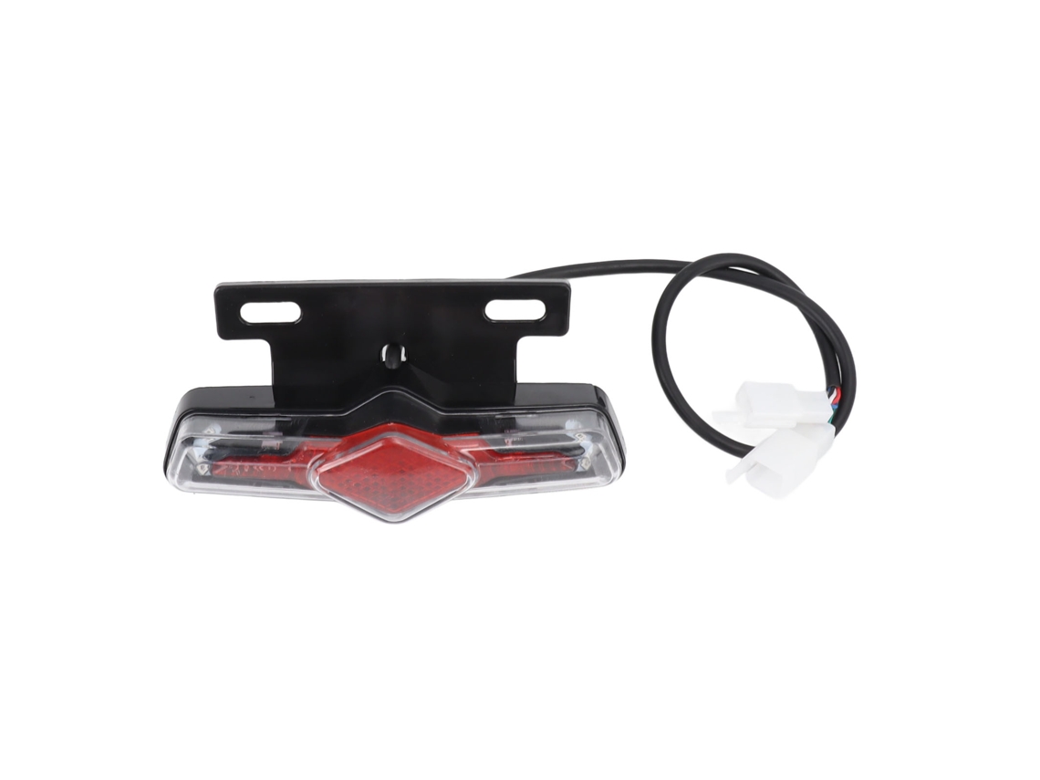 Bj-luz Traseira De Bicicleta Elétrica 3 Em 1 Sinal De Giro Luzes De Freio Segura Impermeável 36‑60v