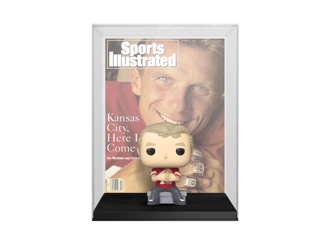 ¡Funko NFL Joe Montana Sports Illustrated Figura Pop Cover! vinilo