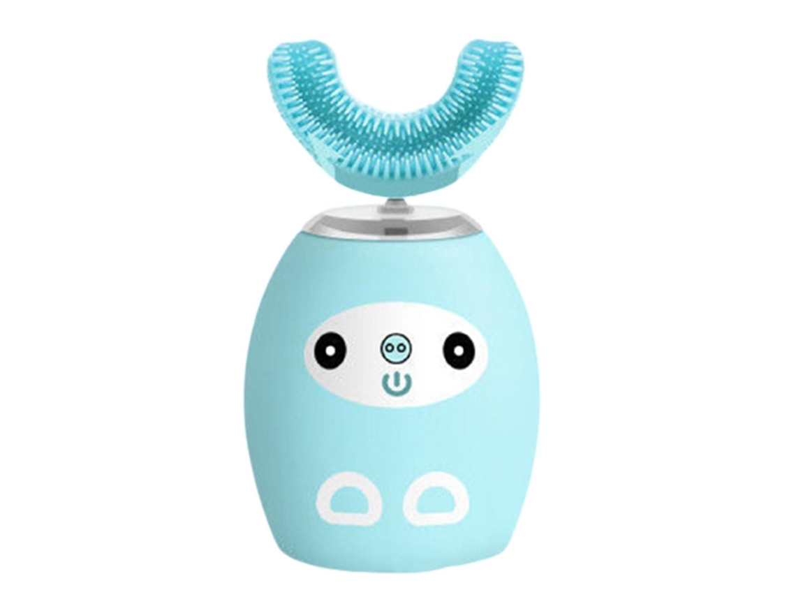 Escova De Dentes Elétrica Infantil Em Formato De U, Automática, Com Carregamento Usb E À Prova D'água.