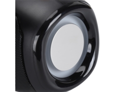 Altavoz Bluetooth Portátil De 2x10w, Ipx4, Luz Rgb, Bluetooth 5.3 Con Micrófono Y Sonido Hd.