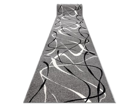 Alfombras de Pasillo DYWANY LUSZCZOW (70 x 1050 cm - Polipropileno - Gris)