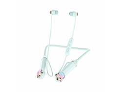 Auriculares Pendurados Pescoço Rgb Iluminação Bonito Espaço Yizhood Metal Bluetooth Azul