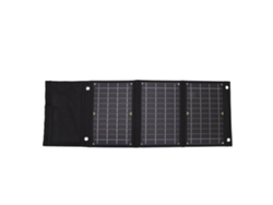 Panel Solar Monocristalino Portátil Plegable De 24 W Con 2 Puertos Usb Para Camping Y Uso Al Aire Libre.