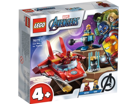 LEGO Super Heroes: Iron Man Contra Thanos - 76170 (Edad Mínima: ‍4 - 103 piezas)
