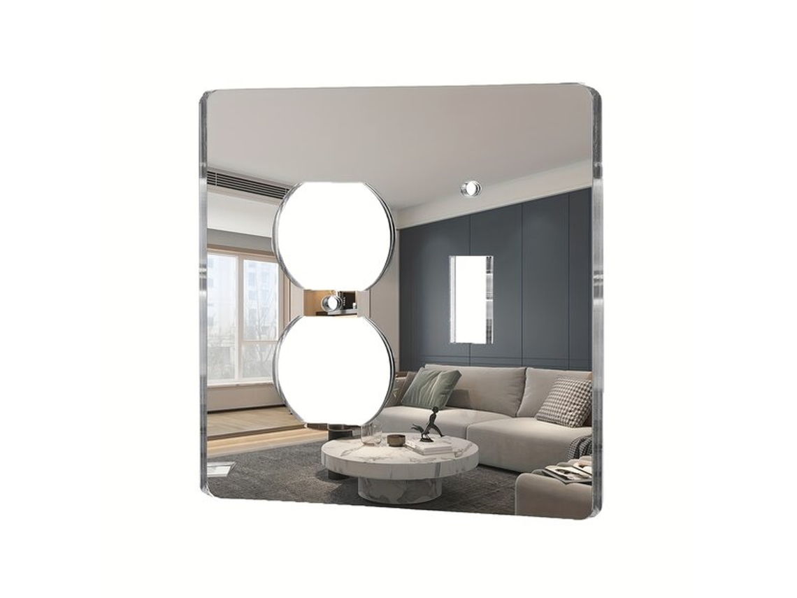 Cubierta de interruptor de luz con efecto espejo simple.vayotoy