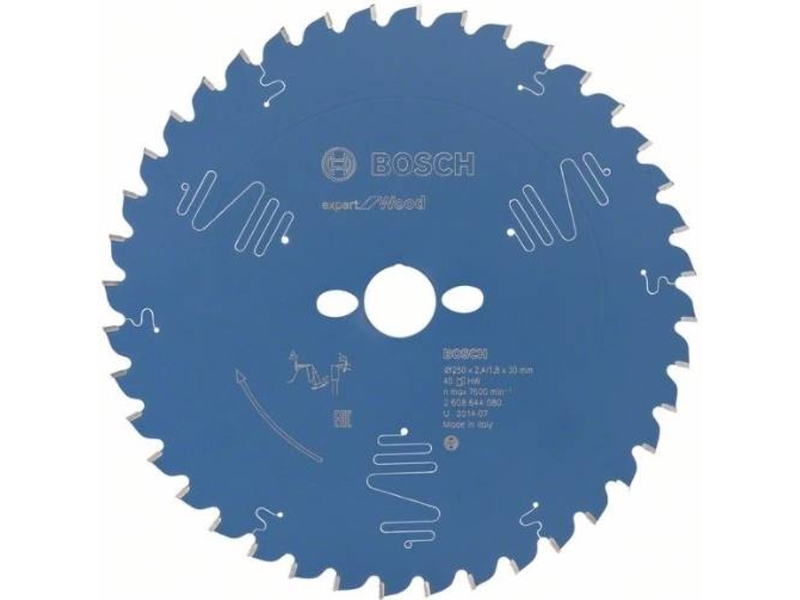Disco de Sierra Circular BOSCH Expert para Madera 250x30x2.4 mm - 40