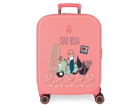 Maleta de Cabina ENSO Ciao Bella Rosa (55cm)