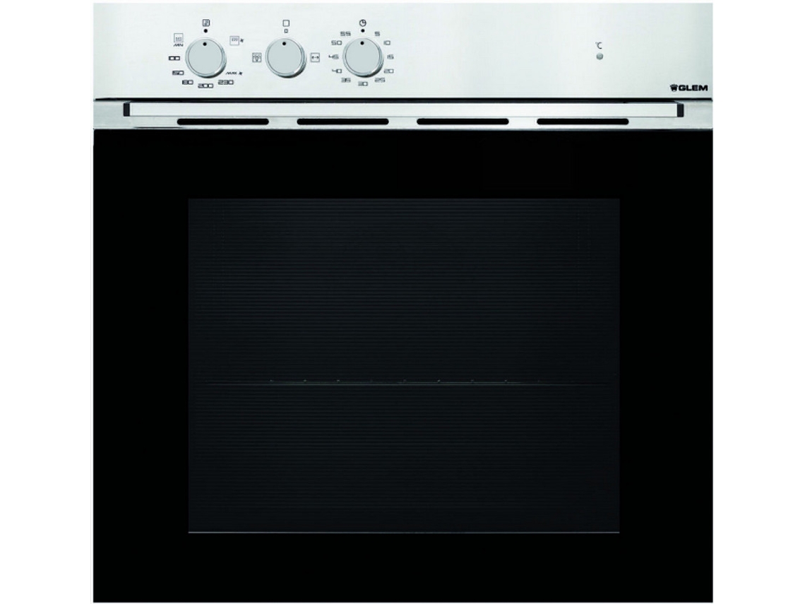Horno GLEM GFMG51IX (62 L - 59.2 cm - Inox)