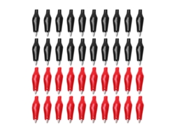 Paquete De 20 Pinzas Para Baterías 25.010 Pinzas Para Pruebas Eléctricas Aisladas De Pvc Acero Clips Gator