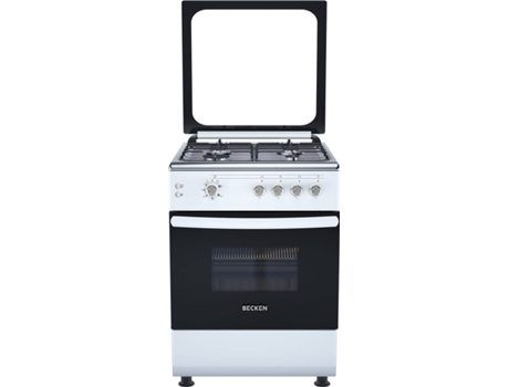 Cocina BECKEN BGS4506 WH B/P (64 L - Gas Butano-Propano - Blanco) 60x66