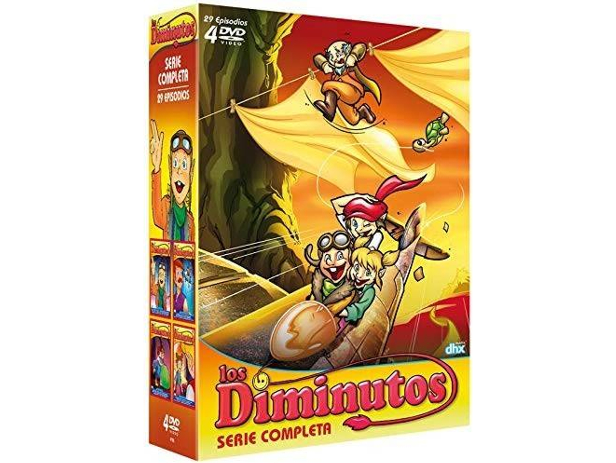DVD Los Diminutos 1983 Serie Completa 29 Episodios En 4 The Littles (Edición en español)