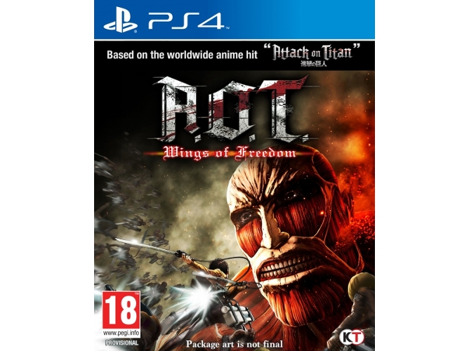 Juego PS4 Attack on Titan: Wings Of Freedom