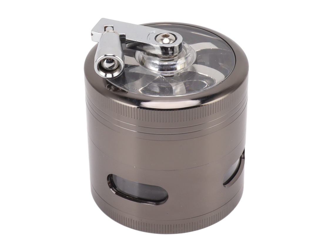 Molinillo Manual Portátil De Zinc Y Aluminio Para Especias, Ideal Para Hierbas Y Polvos, Para Uso Doméstico.
