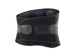 Cinturón deportivo de soporte de cintura, transpirable, cálido, con soporte de placa de acero, negro Chennnls G (8,5 x 10,4 m)