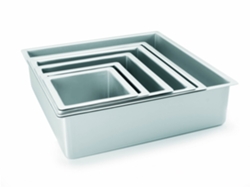 Molde Cuadrado Recto Extra Alto 20X10 IBILI Ref. Ib815220