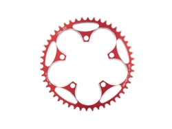 Placa De Cambio Para Bicicleta De Montaña, 5 Tornillos, 110bcd/130bcd, Montaje Directo, 130bcd, Roja, 48 Dientes