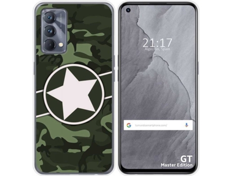 Carcasa Realme GT Master Edition TUMUNDOSMARTPHONE Camuflaje 01 Multicolor