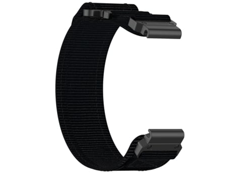 Correa de Reloj 20mm para Garmin Fenix 7S/instinct 2S/6S/5S/Descent MK3 Talla S Nylon Negro