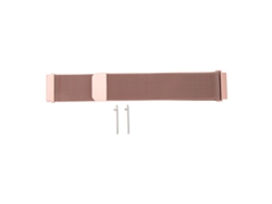 Cinto De Relógio De Aço Inoxidável 22mm Com Fecho Magnético Malha Metalica Para Gt Honor Magic Ouro Rosa