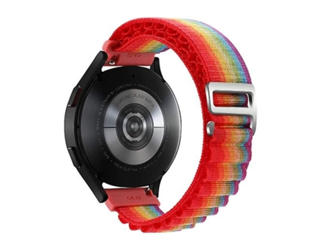 Correa para Garmin Forerunner 255s / Venu 2s Correa universal de nailon arcoíris para reloj VENISYMLIS