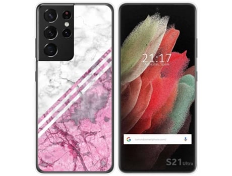 Carcasa Samsung Galaxy S21 Ultra 5G TUMUNDOSMARTPHONE Dibujos Multicolor