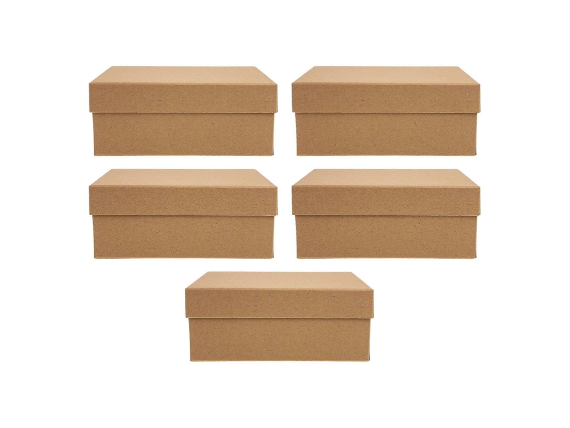 Juego de 5 cajas para envolver regalos con estampado floral, ideales para ropa y decoración. Hengjian