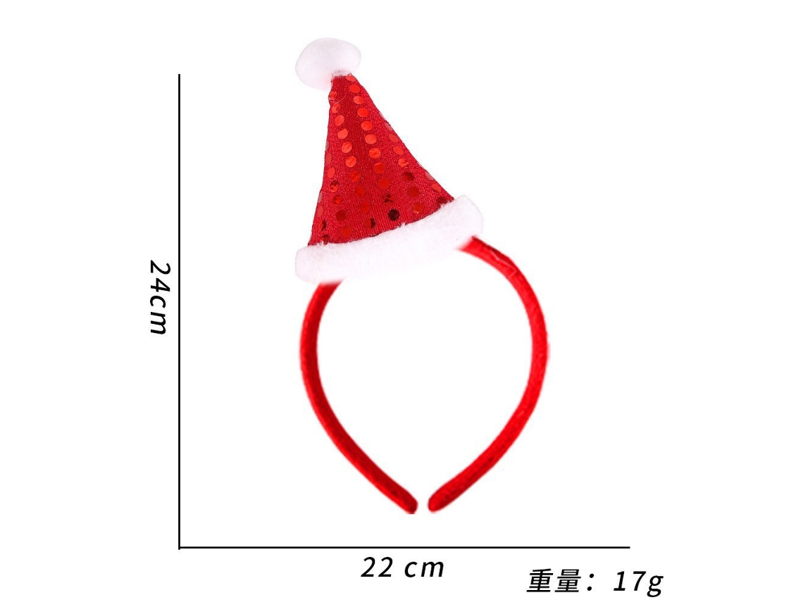 Tiara navideña con cuernos, brillante accesorio navideño, ideal para fiestas, cosplay y uso diario Aeuzwr (Estilo 22)